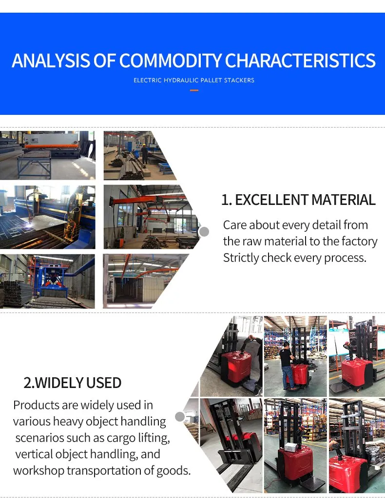 2m stacker forklift