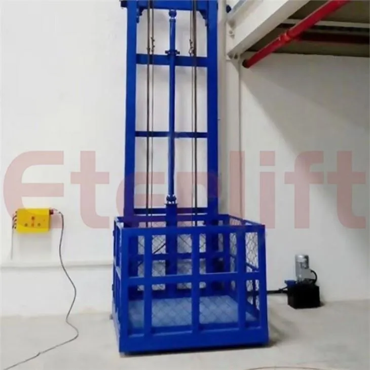 3.5m Electric Hydraulic Freight Elevator For Warehouse