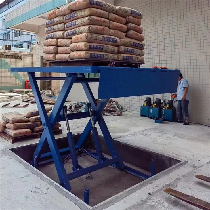 2 tonų žirkliniai kėlimo stalai