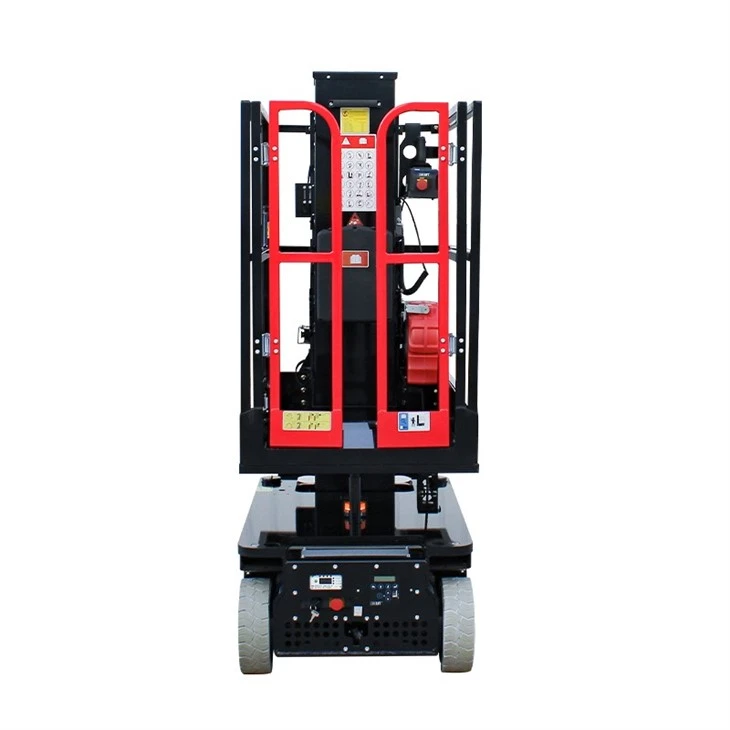 8m Self-propelled Vertical Mast Lift factory
